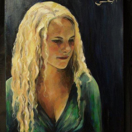 Amy, 20X24in, oil on canvas, 2010