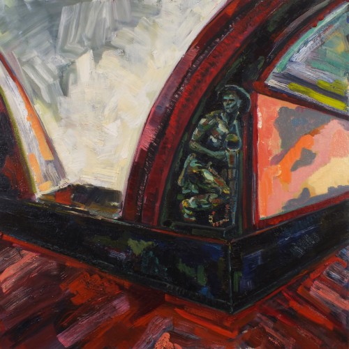 Tretyakov Gallery, 18X24 in, oil on canvas, 2015